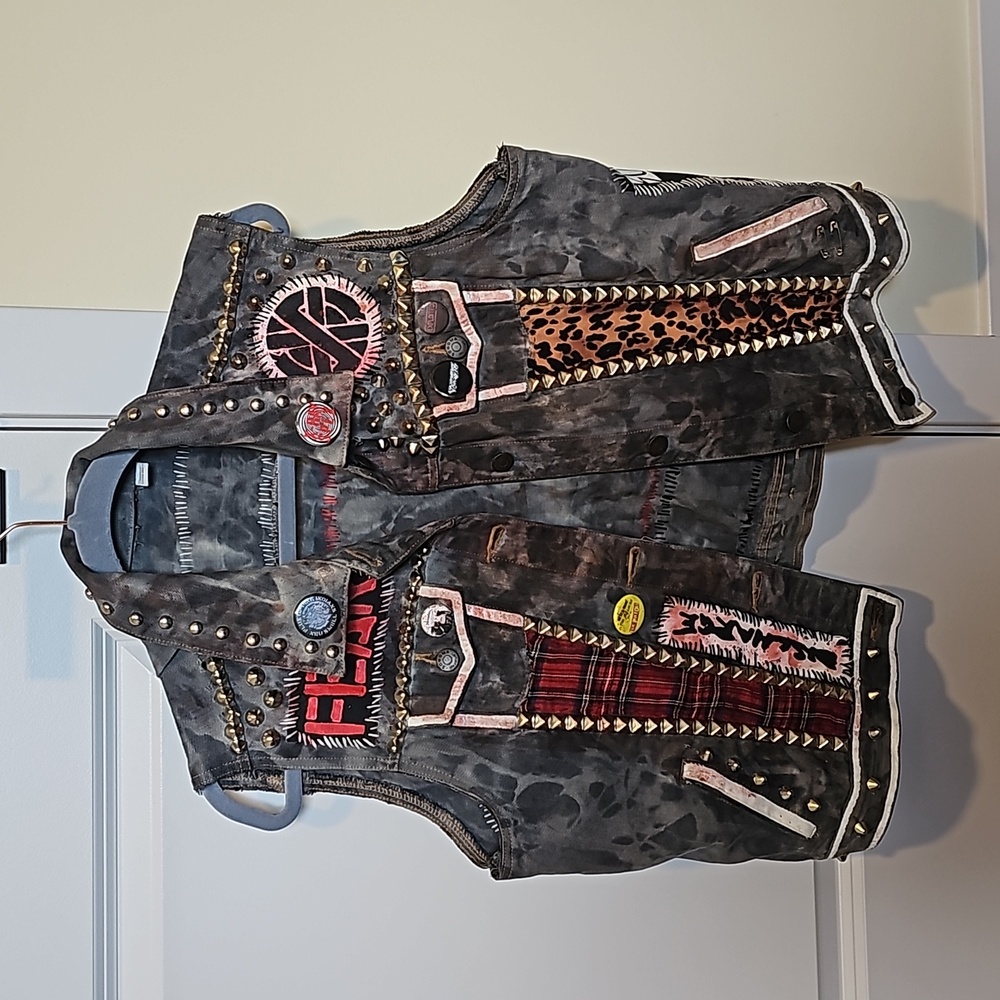 Vintage punk vest